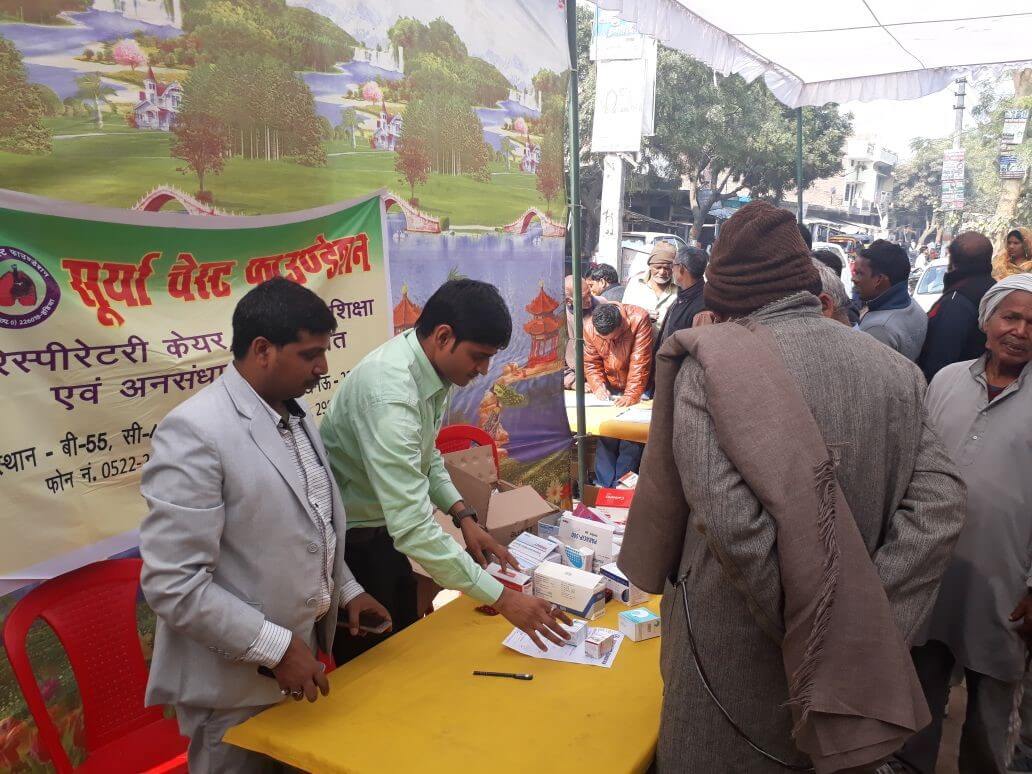 Free health camp in india