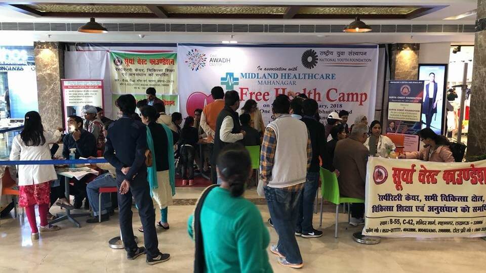 health camp in lucknow india